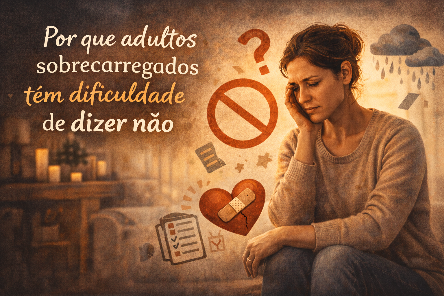 Por que adultos sobrecarregados têm dificuldade de dizer não